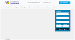 Desktop Screenshot of hrimoveis.net